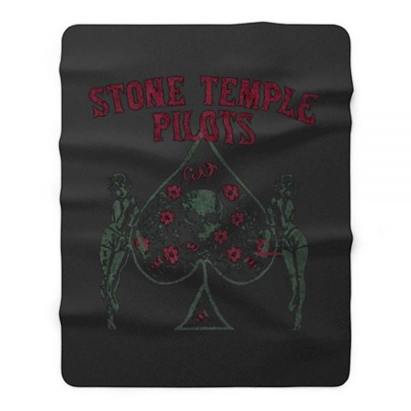 Retro Stone Temple Pilots Fleece Blanket