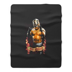 Rey Mysterio Wrestling Champion Fleece Blanket