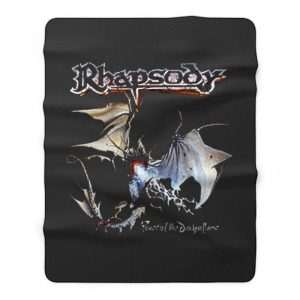 Rhapsody Power Of The Dragonflame Fleece Blanket