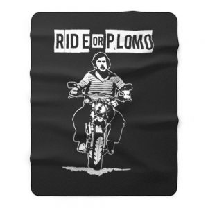 Ride or Plomo Fleece Blanket