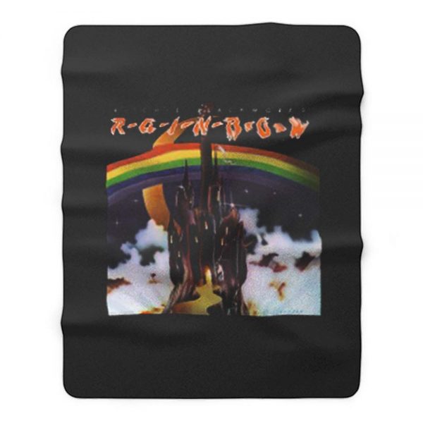 Ritchie Blackmores Rainbow Band Fleece Blanket