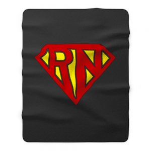 Rn Parody Super Hero Fleece Blanket