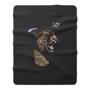 Roar Cheetah Rhude Fleece Blanket