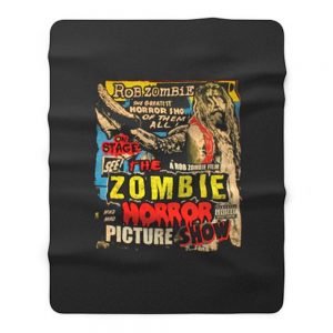 Rob Zombie Picture Show Fleece Blanket