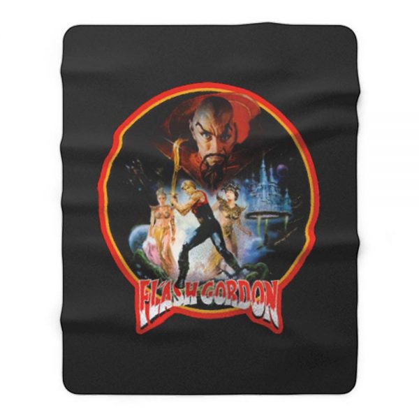 Rock Classic Flash Gordon Fleece Blanket