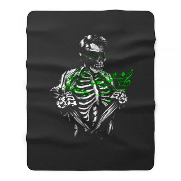 Rockabilly Fleece Blanket