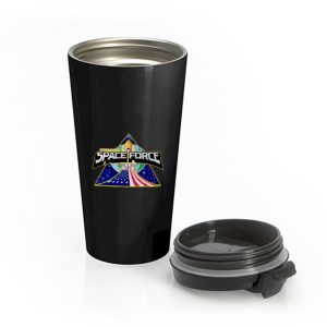 Rocket Vintage Space Force Stainless Steel Travel Mug