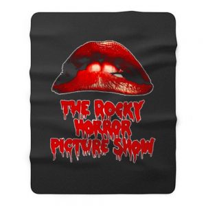 Rocky Horror Picture Show Lips Fleece Blanket