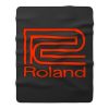 Roland Synthesizer Fleece Blanket