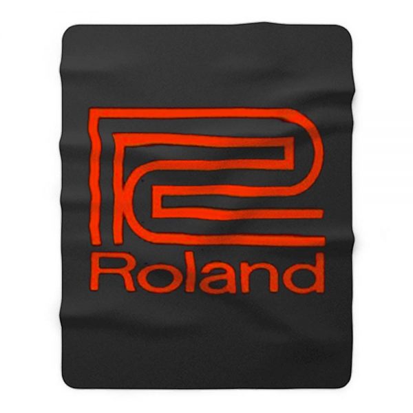 Roland Synthesizer Fleece Blanket