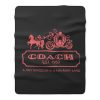 Rose gold coach Disney Fleece Blanket