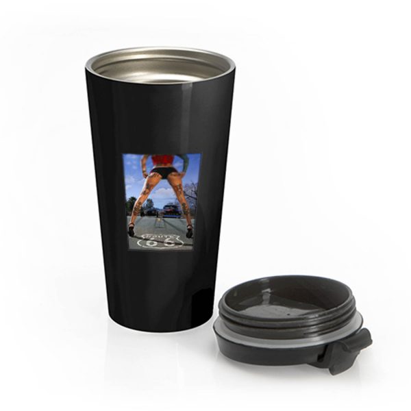 Route 66 Sexy Stainless Steel Travel Mug