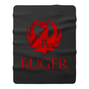 Ruger Pistols Riffle Fleece Blanket