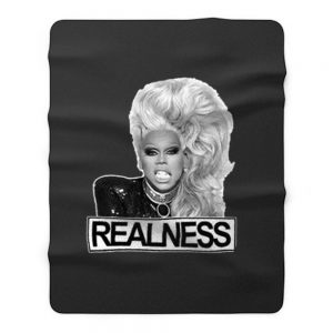 Rupaul Realness Drag Lgbt Fleece Blanket