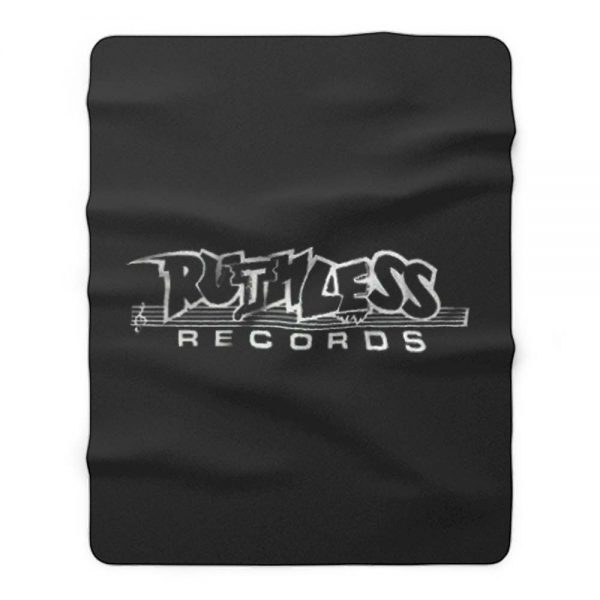 Ruthless Records Logo Fleece Blanket