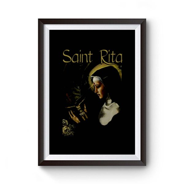 SAINT RITA Catholic Premium Matte Poster
