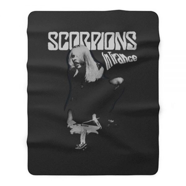 SCORPIONS IN TRANCE BLACK HARD ROCK UFO MICHAEL SCHENKER Fleece Blanket