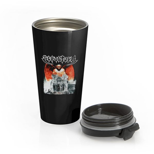 SEPULTURA Bestial Devastation Stainless Steel Travel Mug