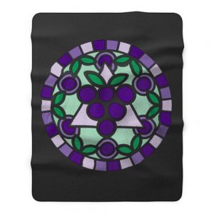 Sacred Grapeometry Fleece Blanket