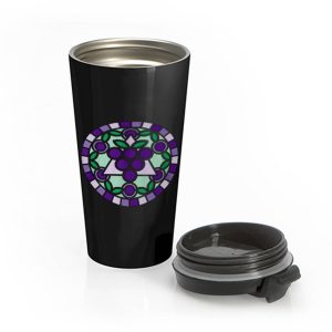 Sacred Grapeometry Stainless Steel Travel Mug