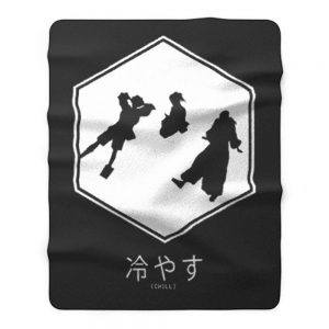 Samurai Champloo chill Fleece Blanket