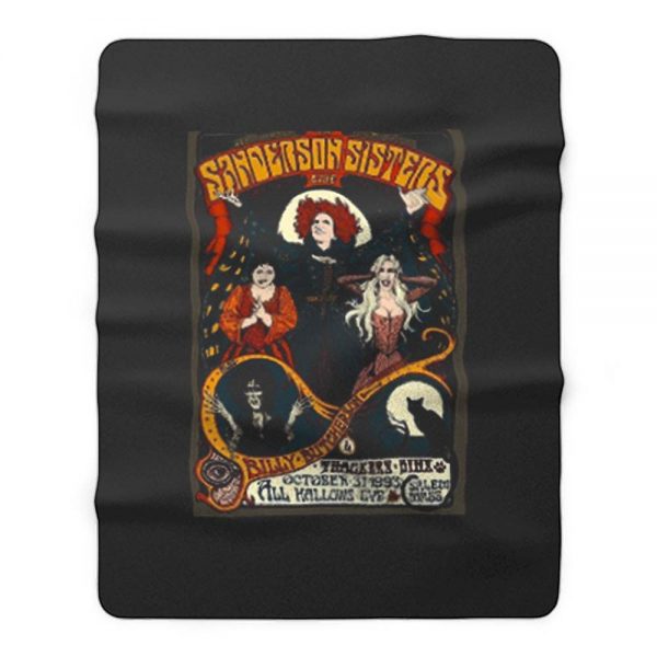 Sanderson Sisters Retro Fleece Blanket