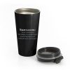 Sarcasm Definition Stainless Steel Travel Mug