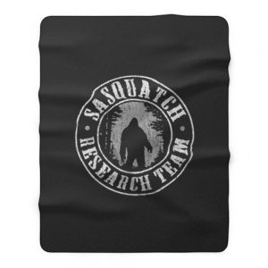 Sasquatch Research Team Fleece Blanket