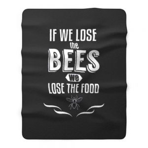 Save The Bees Fleece Blanket