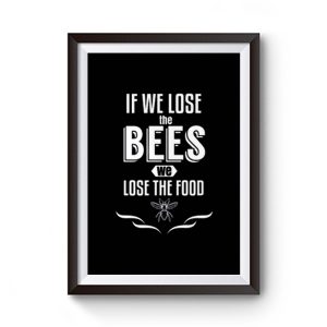 Save The Bees Premium Matte Poster