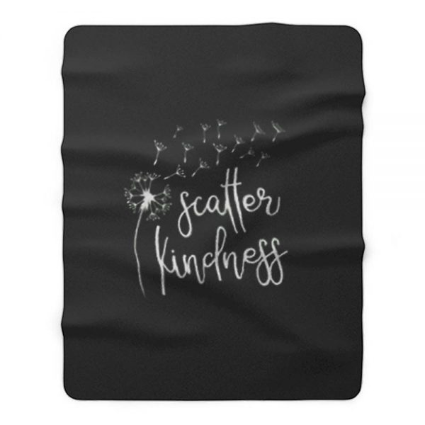 Scatter Kindness Fleece Blanket