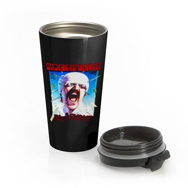 Scorpions Blackout Stainless Steel Travel Mug