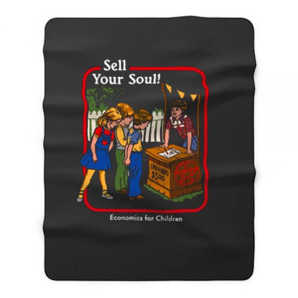 Sell Your Soul Fleece Blanket