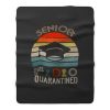 Senior Class 2020 Vintage Quarantine Fleece Blanket