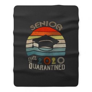 Senior Class 2020 Vintage Quarantine Fleece Blanket