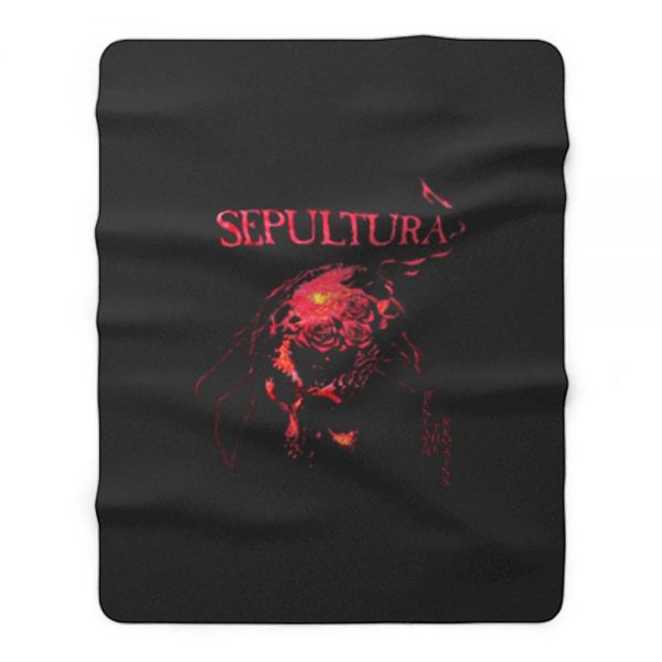 Sepultura Metal Rock Band Fleece Blanket