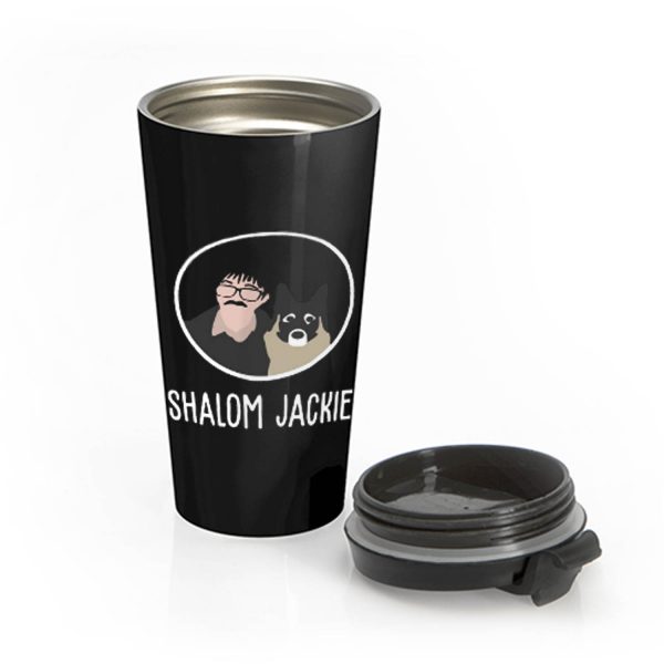 Shalom Jackie Doggie Lover Stainless Steel Travel Mug