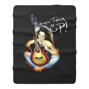 Shania Twain 2003 Up Fleece Blanket