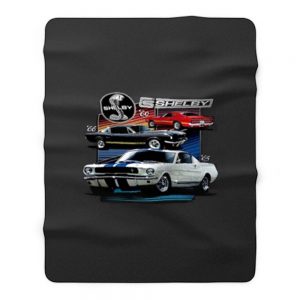 Shelby 69 Ford 65 Cobra Classic Vintage 1966 Muscle Cars Cars And Trucks Fleece Blanket