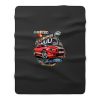 Shelby G.T. 500 Cobra Red Speedster Ford Motors Classic Cars And Trucks Fleece Blanket