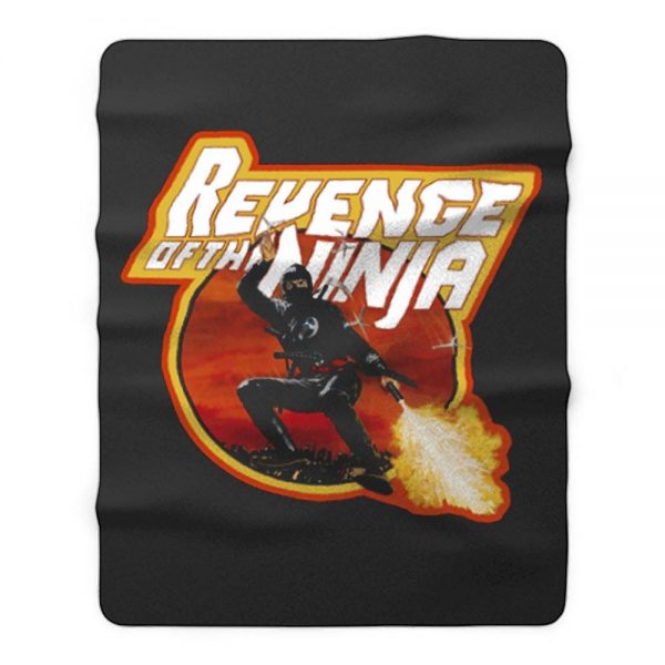 Sho Kosugi Classic Revenge of the Ninja Fleece Blanket