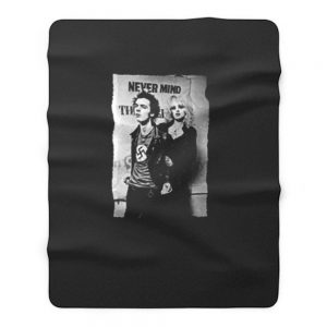 Sid Vicious And Nancy Rock N Roll Fleece Blanket