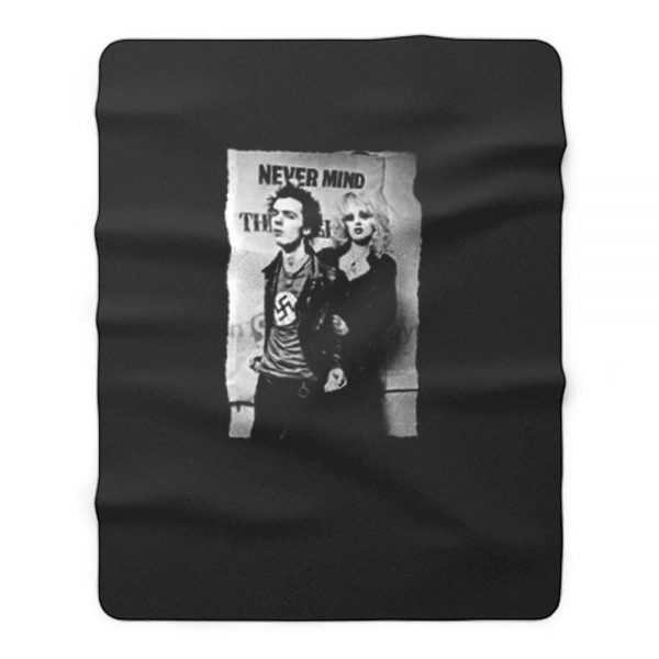 Sid Vicious And Nancy Rock N Roll Fleece Blanket