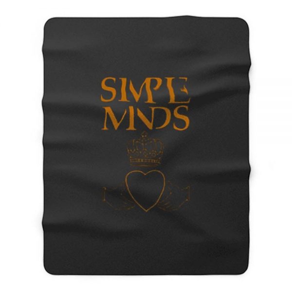 Simple Minds Band Fleece Blanket