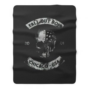 Since 2001 Chicago Usa Fall Out Boy Fleece Blanket