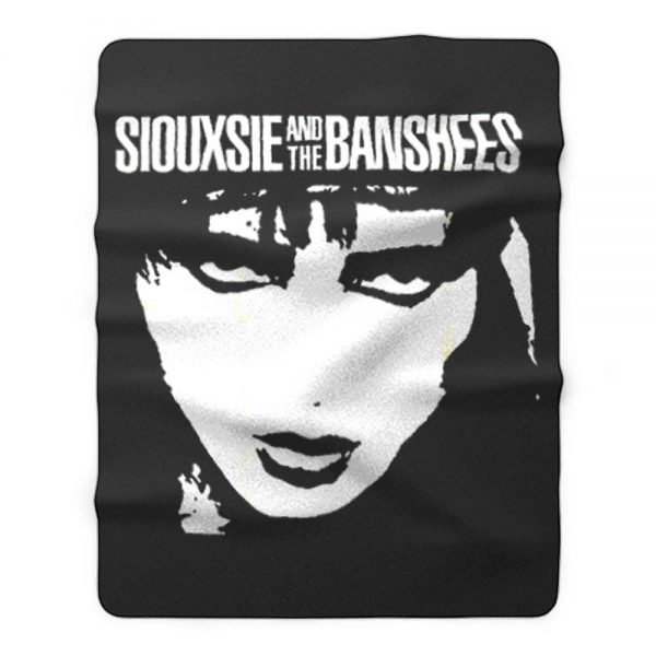 Siouxsie And The Banshees Band Fleece Blanket