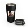 Skater Sexy Girl Skateboard Stainless Steel Travel Mug