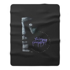 Skinny Puppy Vintage Fleece Blanket