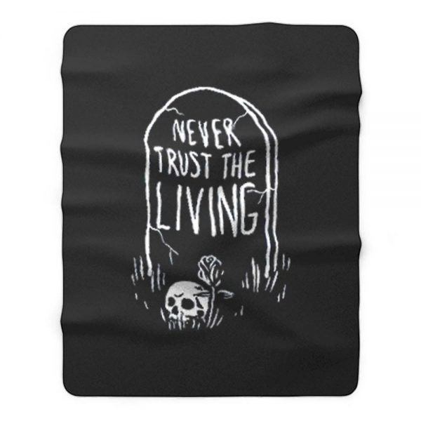 Skull Skeleton Coffin Grim Reaper Necklace Ring Fleece Blanket