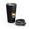 Skull Sunflower Stainless Steel Travel Mug